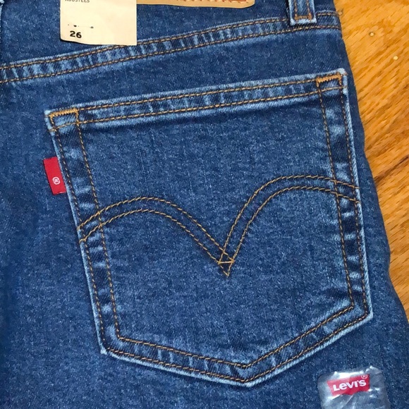Levi’s NWT Wedgie Skinny High Rise Jeans Size 26 - Picture 12 of 16